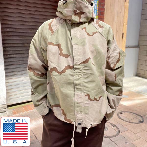 新品 2001年製 米軍 3C デザートカモ ケミカルプロテクティブ フード