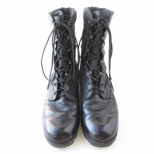 USA製 実物 米軍 ジャングルブーツ 黒 9.5R 27.5cm RO-SEARCH
