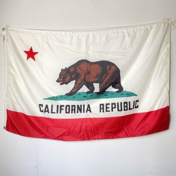 カリフォルニア州旗 | ビンテージフラッグ - 札幌 ビンテージ 古着屋