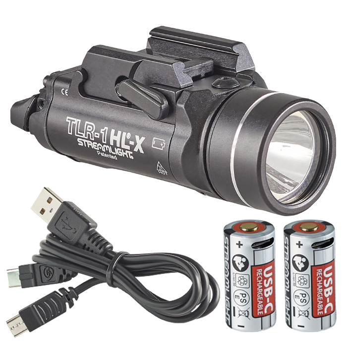 Streamlight TLR-1 HL-X and HL-X USB Multi Fuel Tactical Lights