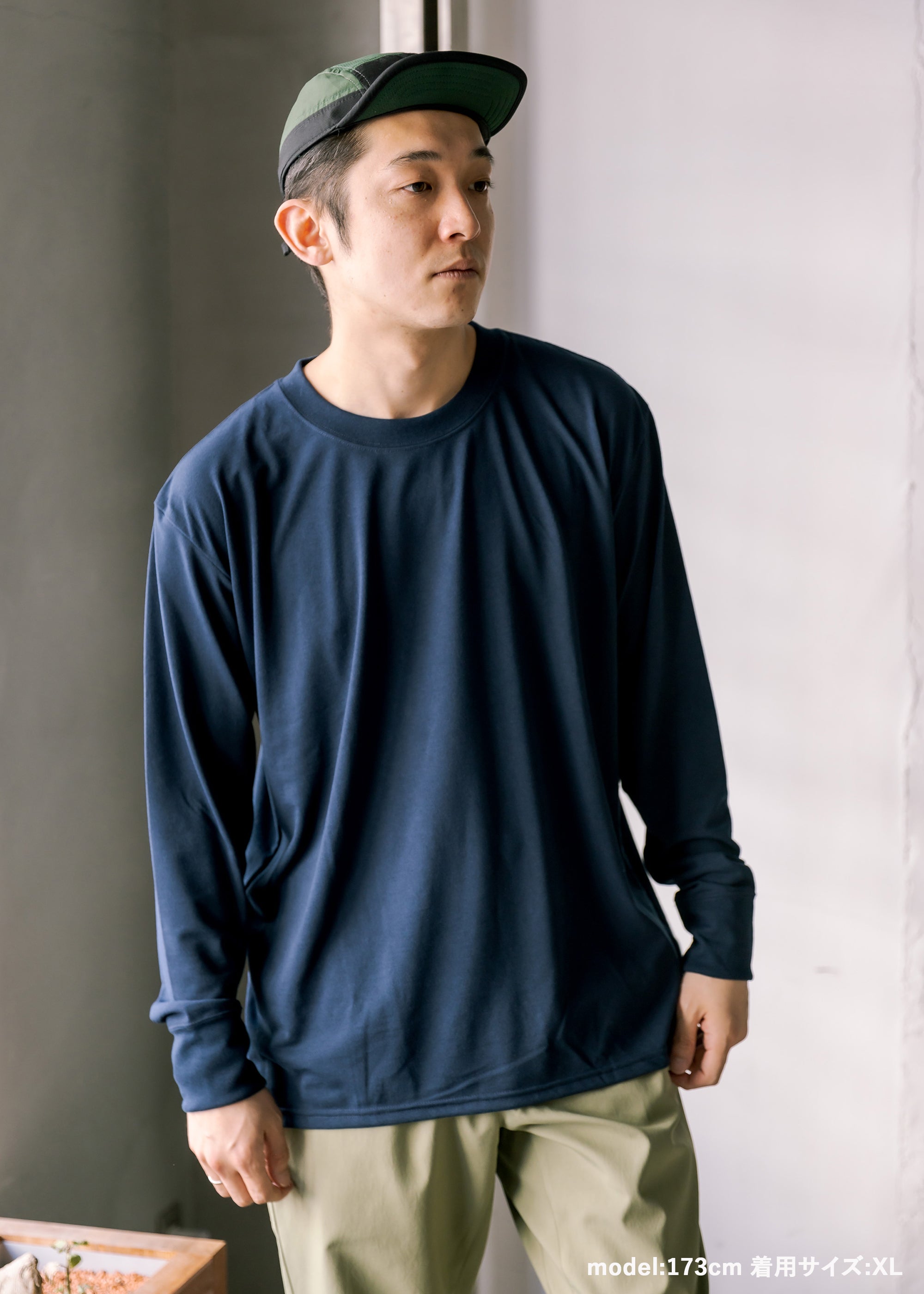 DRYCOTTONY LONGSLEEVE T-SHIRT （ドライコットニーロングスリーブT