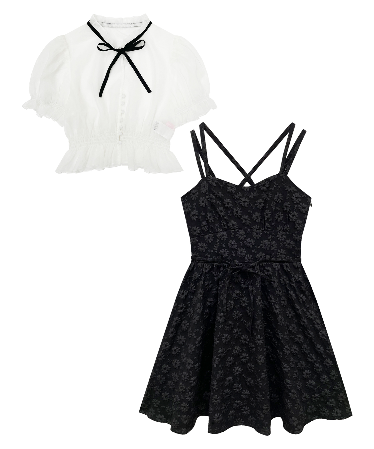 セパレートフリルワンピースセットアップ – BUNNY APARTMENT