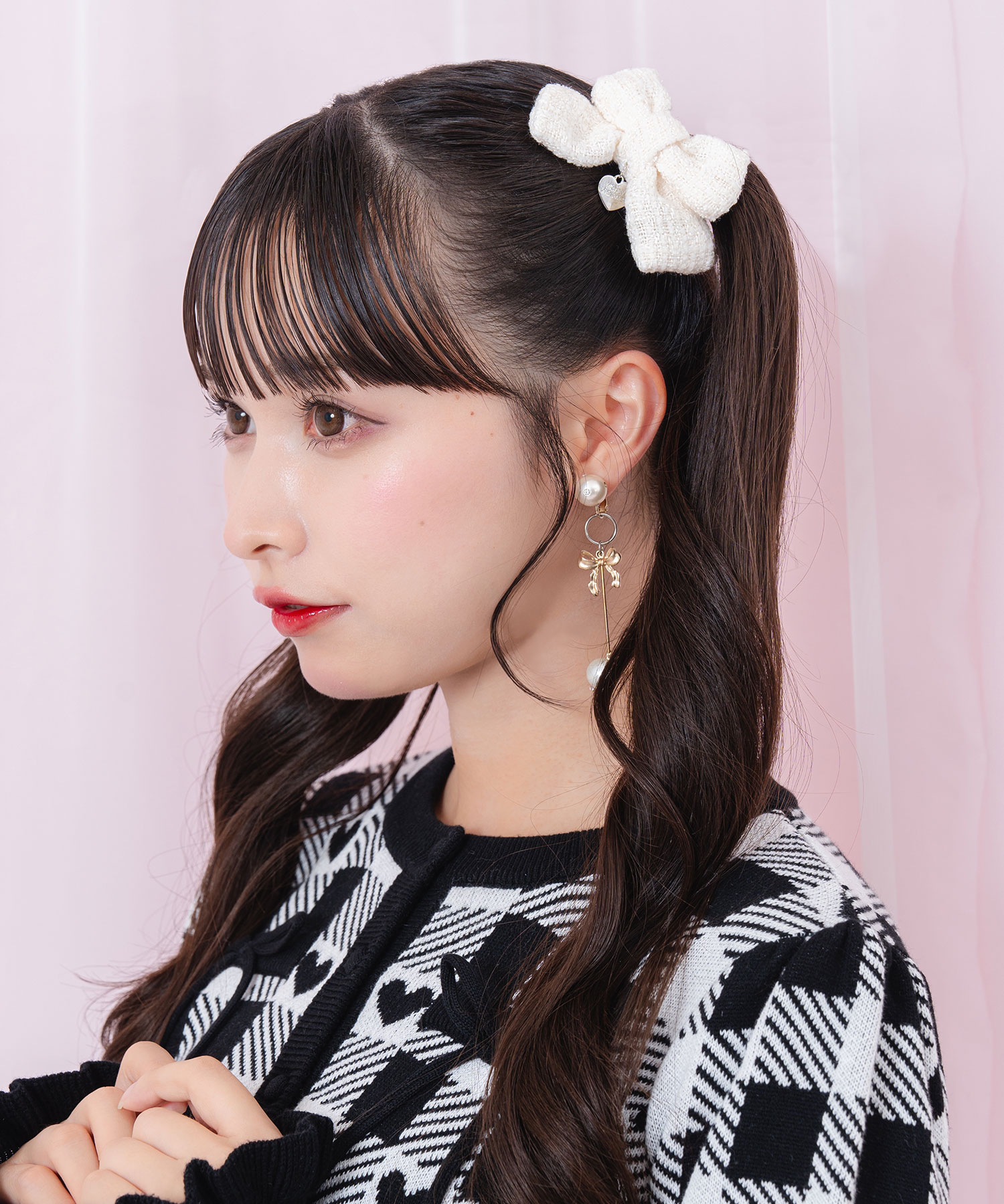 ロゴチャームツイードリボンセット – BUNNY APARTMENT