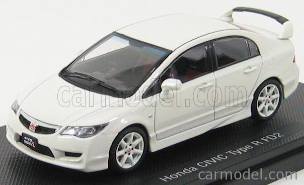 EBBRO EB44293 Scala 1/43 | HONDA CIVIC TYPE R FD2 JAPAN WHITE