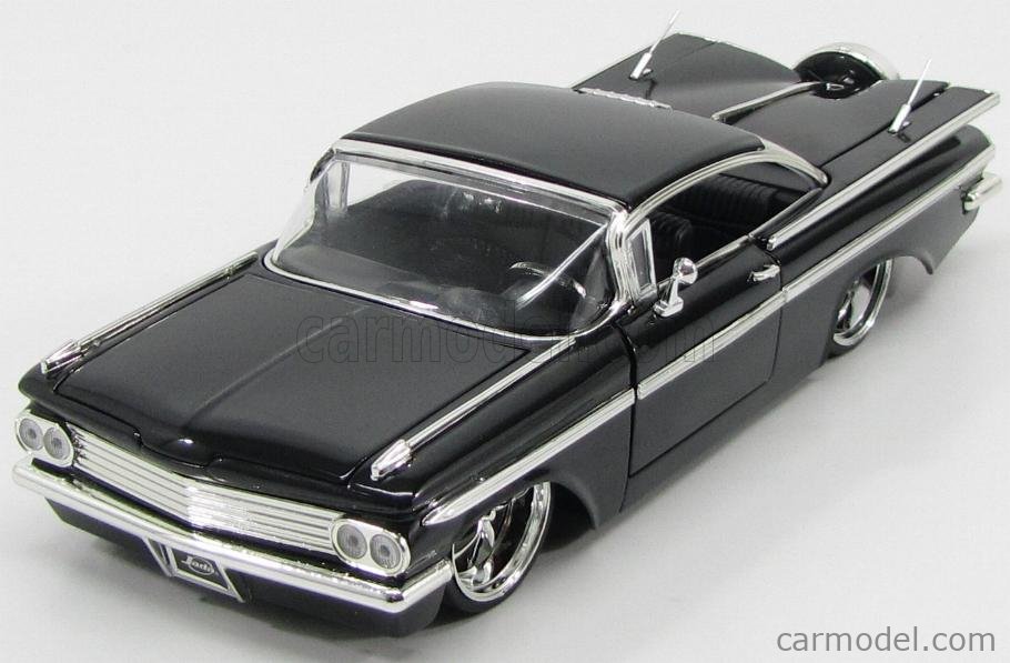 JADA 90630BK Scale 1/24 | CHEVROLET CHEVY IMPALA CUSTOM 1959 BLACK