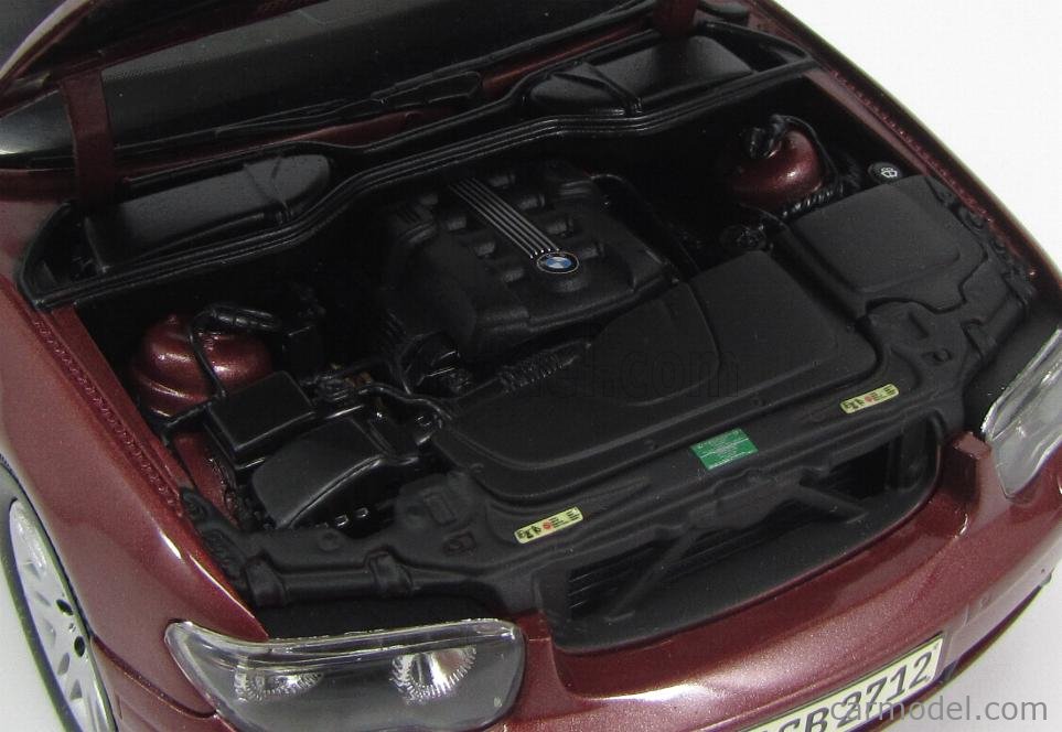 KYOSHO 80430141398 Scale 1/18 | BMW 7-SERIES 745i 2005 BORDEAUX MET