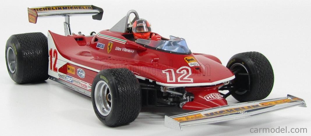 EXOTO EXO97075 Scale 1/18 | FERRARI F1 312T4 N 12 WINNER GP USA
