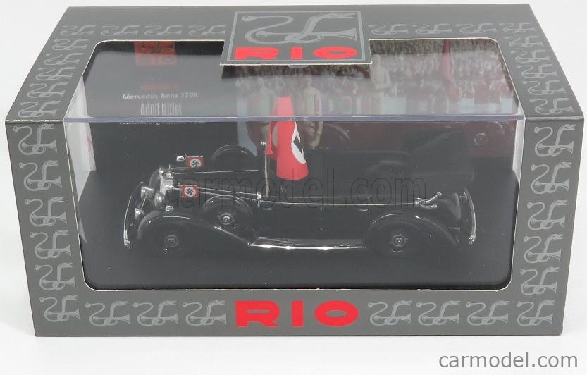 RIO-MODELS 4557/P Scale 1/43 | MERCEDES BENZ 770K CABRIOLET