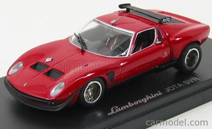 KYOSHO 03201R Scale 1/43 | LAMBORGHINI JOTA SVR 1970 RED