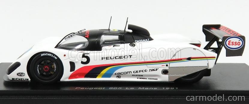 SPARK-MODEL S4740 Scale 1/43 | PEUGEOT 905 N 5 24h LE MANS 1991 M