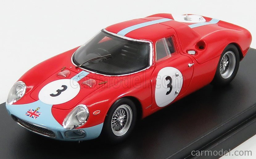 LOOKSMART LSRC25 Scale 1/43 | FERRARI 250LM COUPE N 3 PARIS 1964