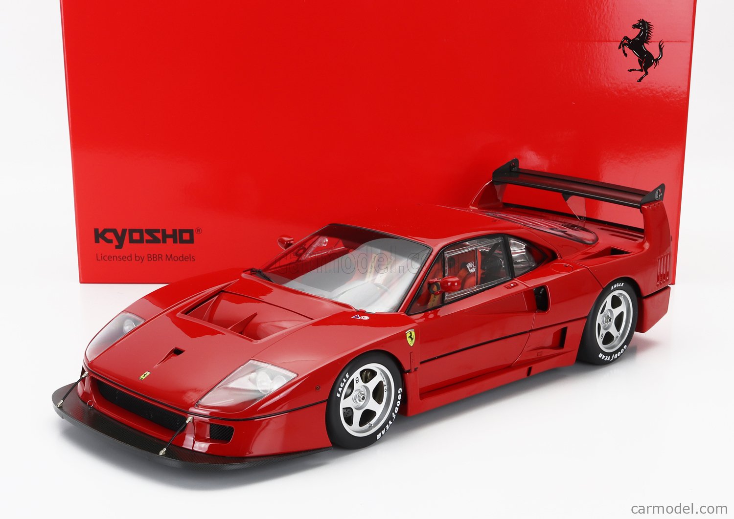 KYOSHO 08602CR Scale 1/12 | FERRARI F40 COMPETIZIONE 1989 RED