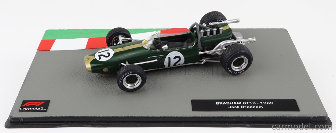 EDICOLA FORMULA1AUTOCOL184 Scale 1/43 | BRABHAM F1 BT19 N 12 WORLD