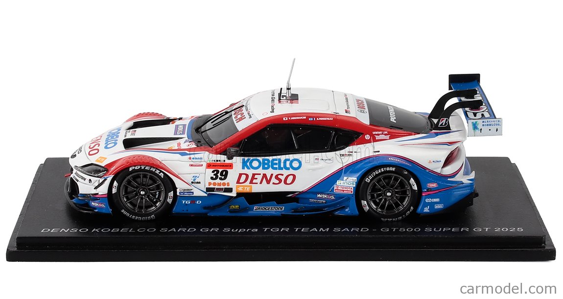SPARK-MODEL 43SGT25039 Scale 1/43 | TOYOTA SUPRA GR TEAM DENSO