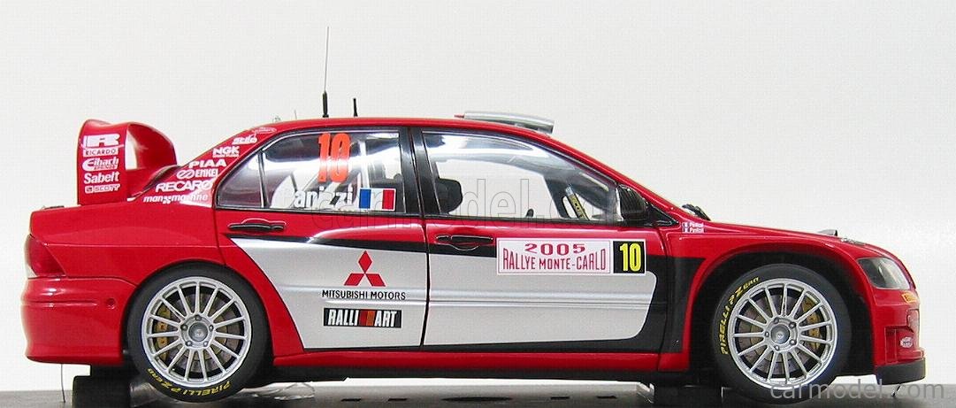 AUTOART 80541 Echelle 1/18 | MITSUBISHI LANCER WRC N 10 RALLY