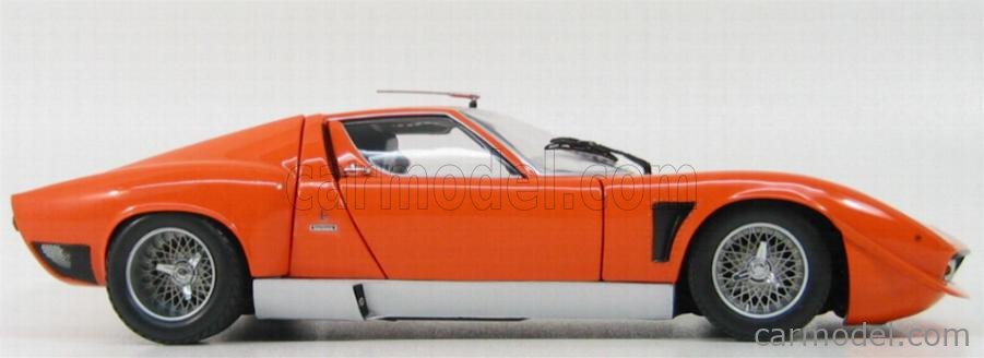 KYOSHO 08311P Scale 1/18 | LAMBORGHINI JOTA SVR 1970 ORANGE