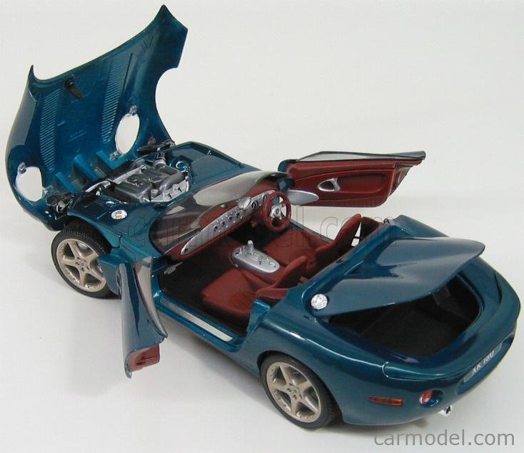 MAISTO 31867 Scale 1/18 | JAGUAR XK180 CABRIO OPEN 1998 PETROL MET