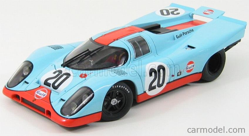 ポルシェ917K 1/18 1/18 AUTOart Porsche 917K #20 Gulf Blue No Box