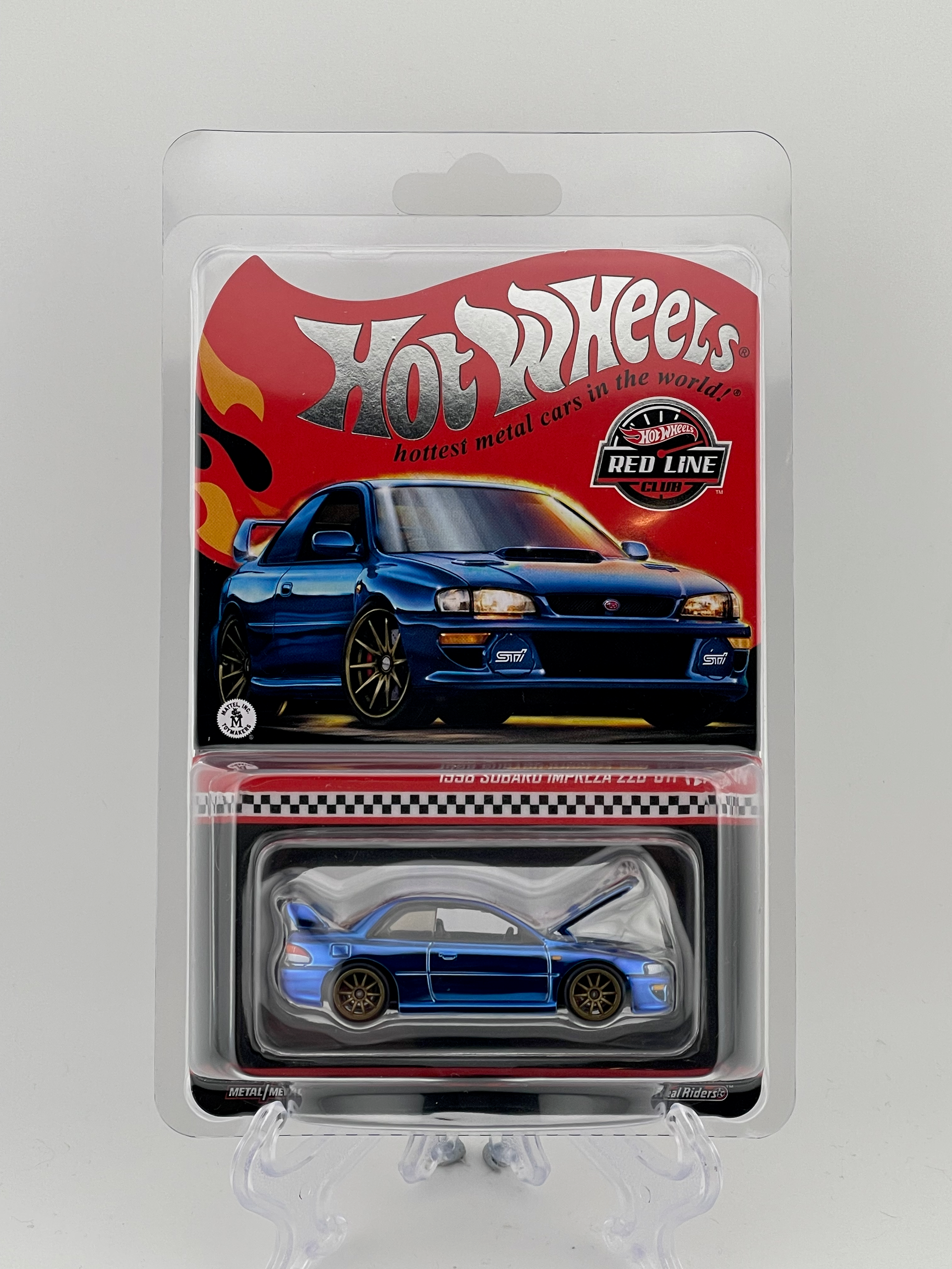 Hot Wheels RLC 1998 Subaru Impreza 22B-STi Version – Burnsie Diecast