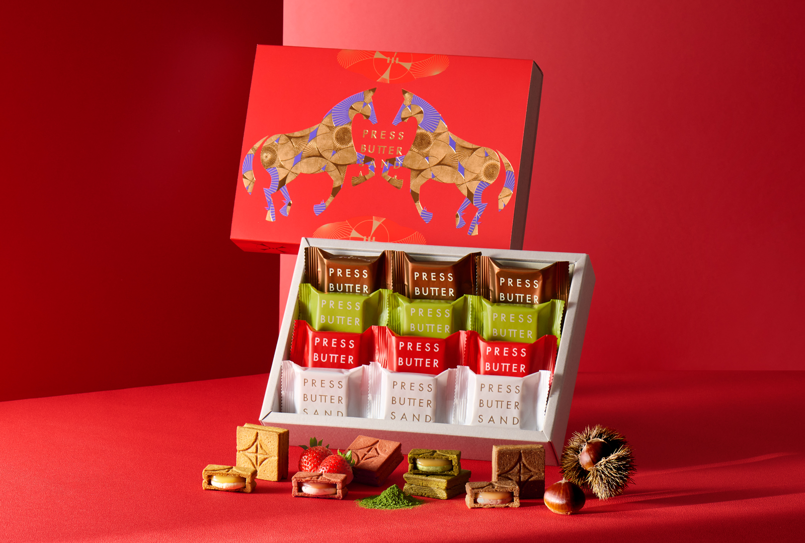 11/20（木）発売】毎年人気！新春BOXが2026年の干支“午”のデザインで