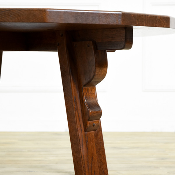 イズヤオンライン | オランダ製 オーク無垢材 ダイニングテーブル