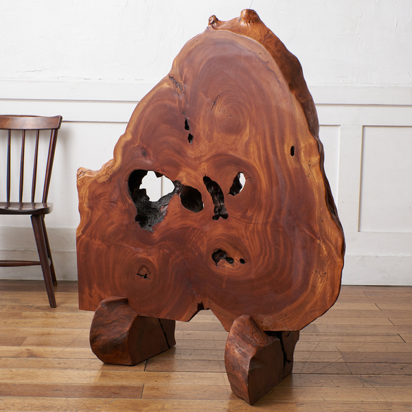 無垢材一枚板衝立