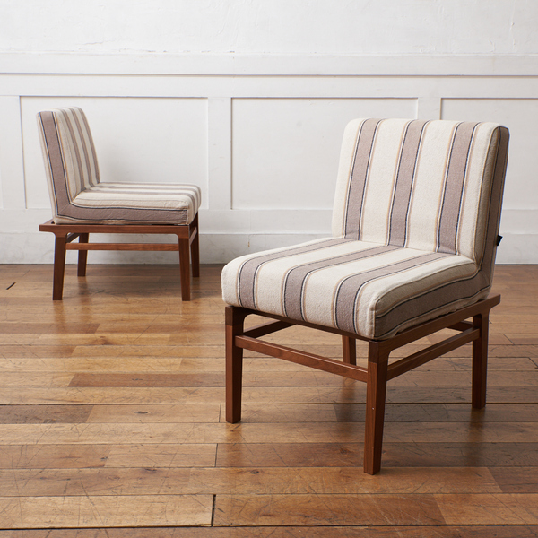 actus「ファイン2」ダイニングチェア 2脚セット ウォールナット材