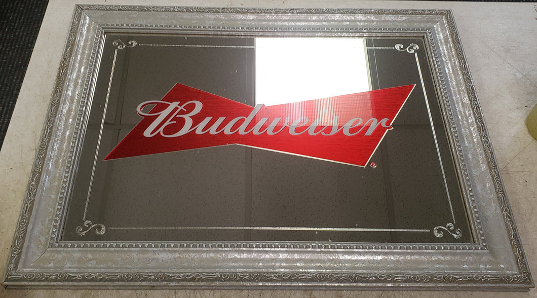 Vintage Anheuser-Busch 1088322 Iconic Refresh Budweiser Mirror