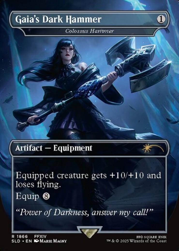 SLD)Colossus Hammer(1866)(Gaia's Dark Hammer)(ボーダーレス)/巨像の