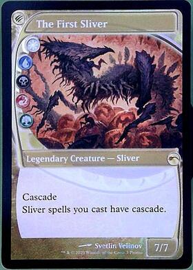 MH1)The First Sliver(F)/初祖スリヴァー | (FOIL)神話レア・レア