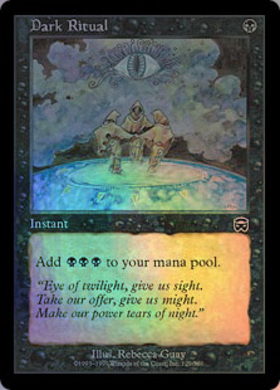 SLD)Dark Ritual(1170)(ボーダーレス)(F)/暗黒の儀式 | (FOIL)神話レア