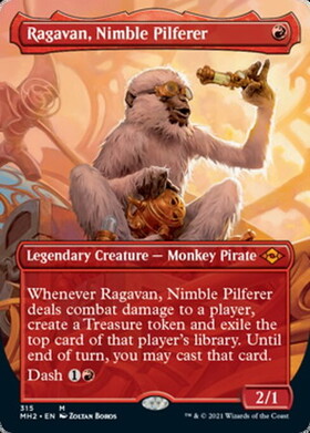 MUL)Ragavan Nimble Pilferer(0151)(ハロー)(ショーケース)(F)/敏捷な