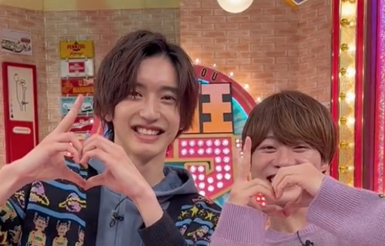 なにわ男子・道枝駿佑と大橋和也の〝道橋コンビ〟に癒される