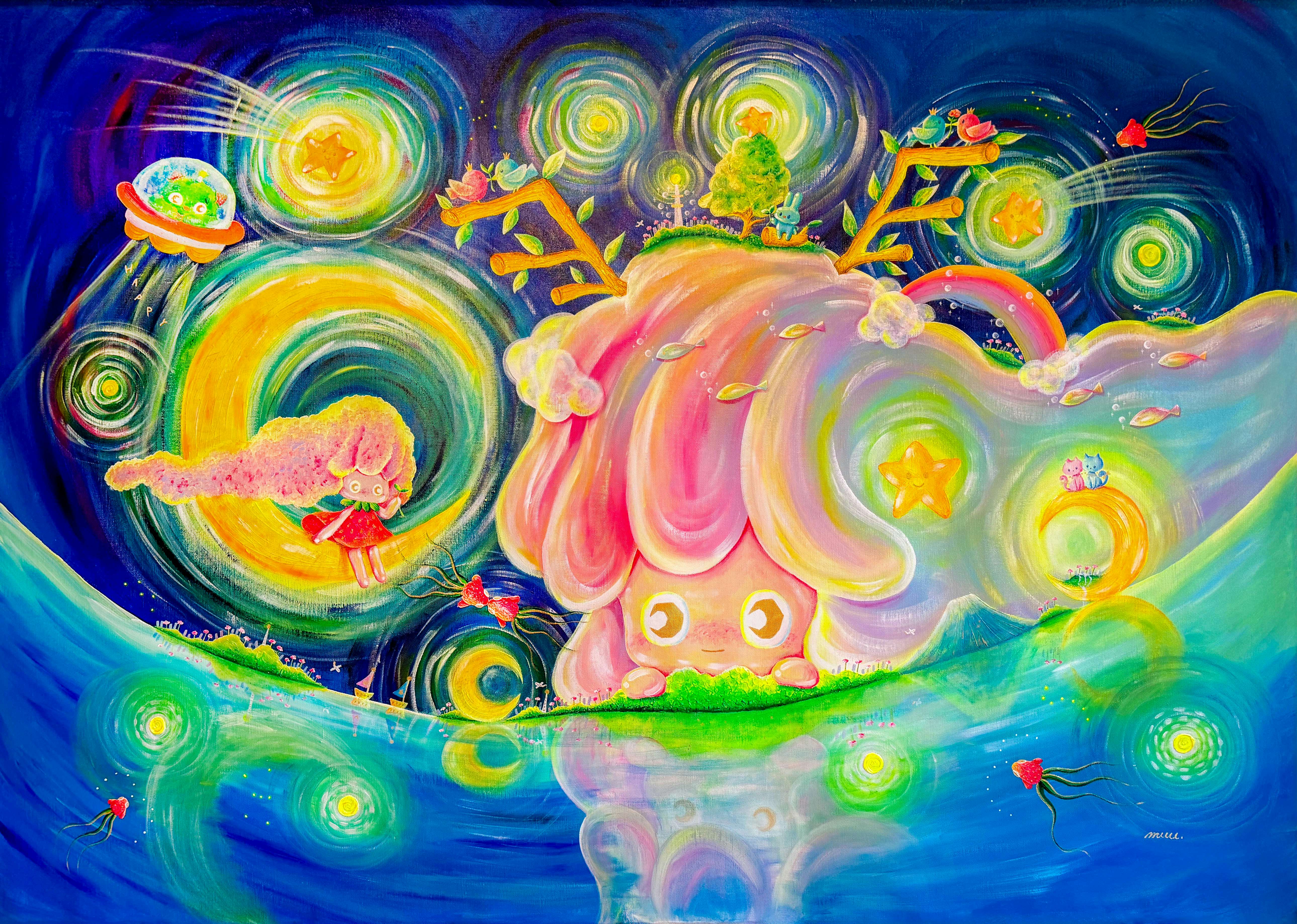 銀座 蔦屋書店より、七星夢海による個展「GIFT ☆ Time is. . . . ―星