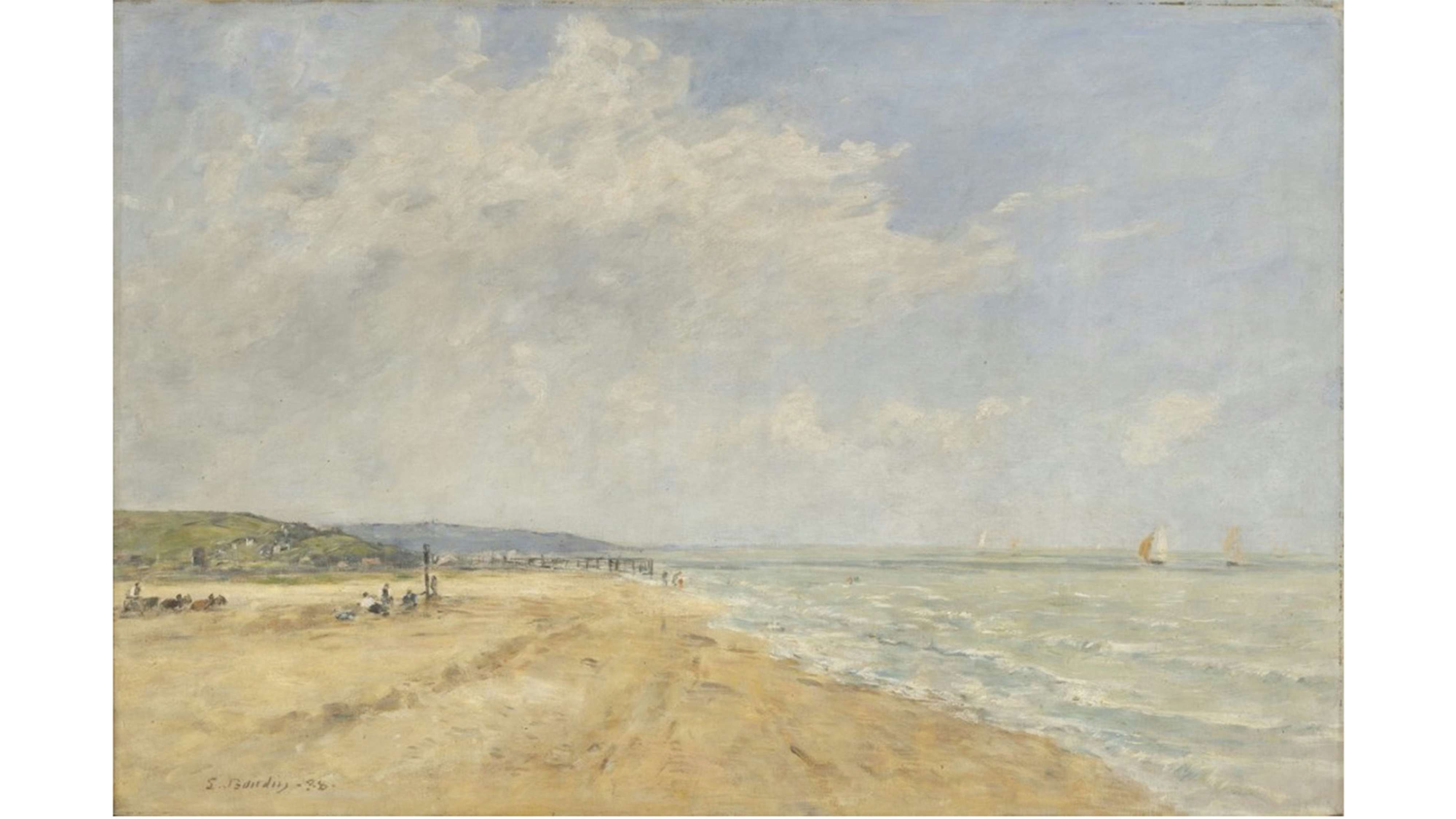 SOMPO美術館で「ウジェーヌ・ブーダン展─瞬間の美学、光の探求