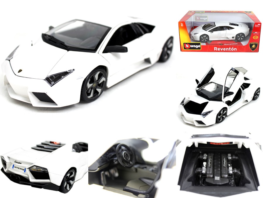 Bburago 18-11029 Lamborghini Reventon 1:18 Matte White » BT Diecast