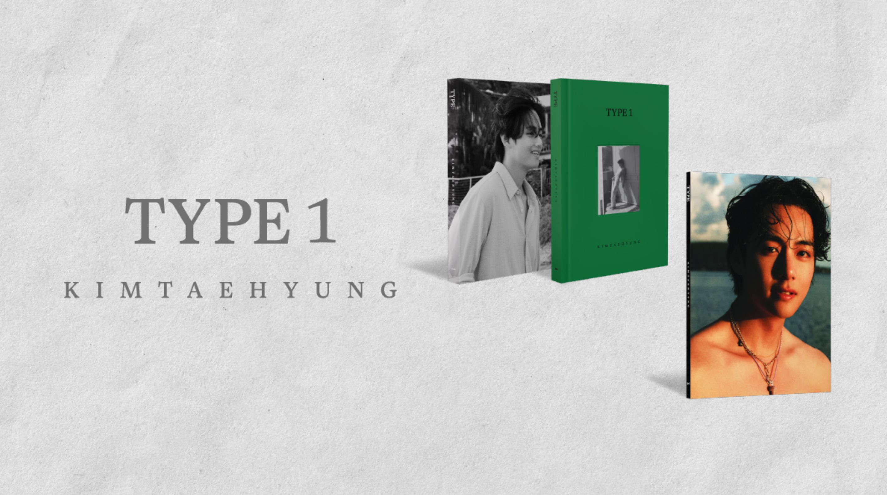 テテの写真集 V 'TYPE 1' 発売決定！予約・特典等【BTS V】 | BTS123