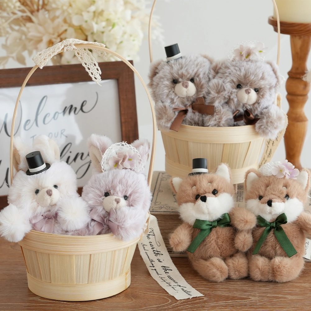 結婚式 電報 ギフト】ウェルカムドール シュガーバスケット