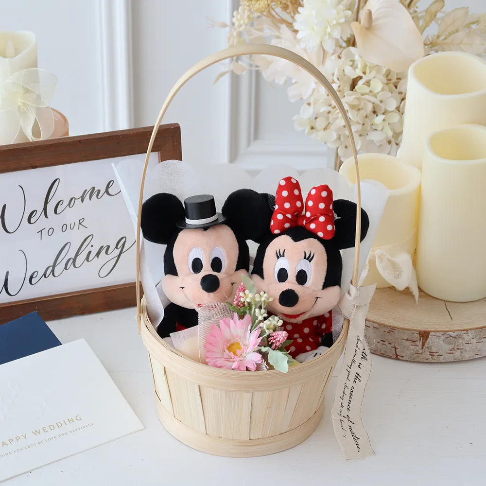 ディズニー 白黒ミッキーミニー ぬいぐるみ バッチ ぬいば 当時物 結婚