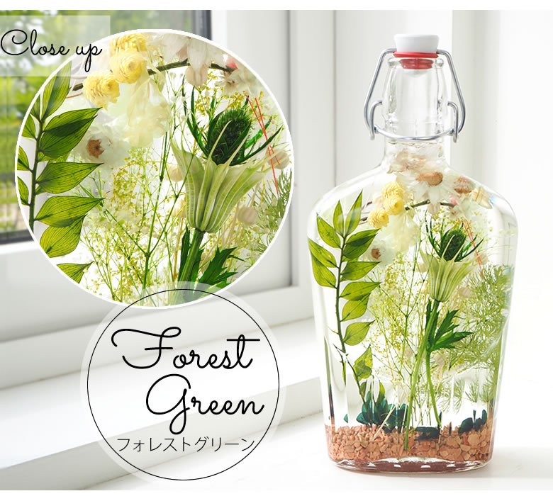 ハーバリウム】ラージボトルシリーズ | ベルビーフルール