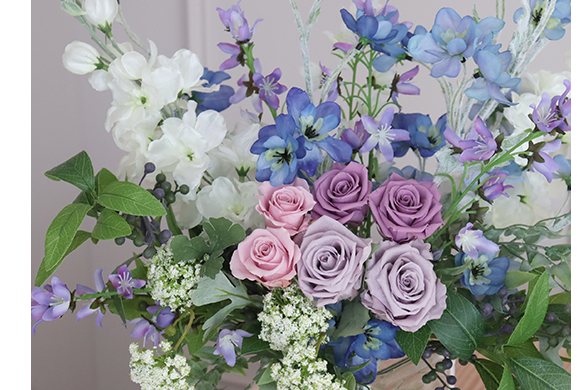 フルオーダー】プリザーブドフラワー ポットアレンジ｜ベルビーWebshop本店