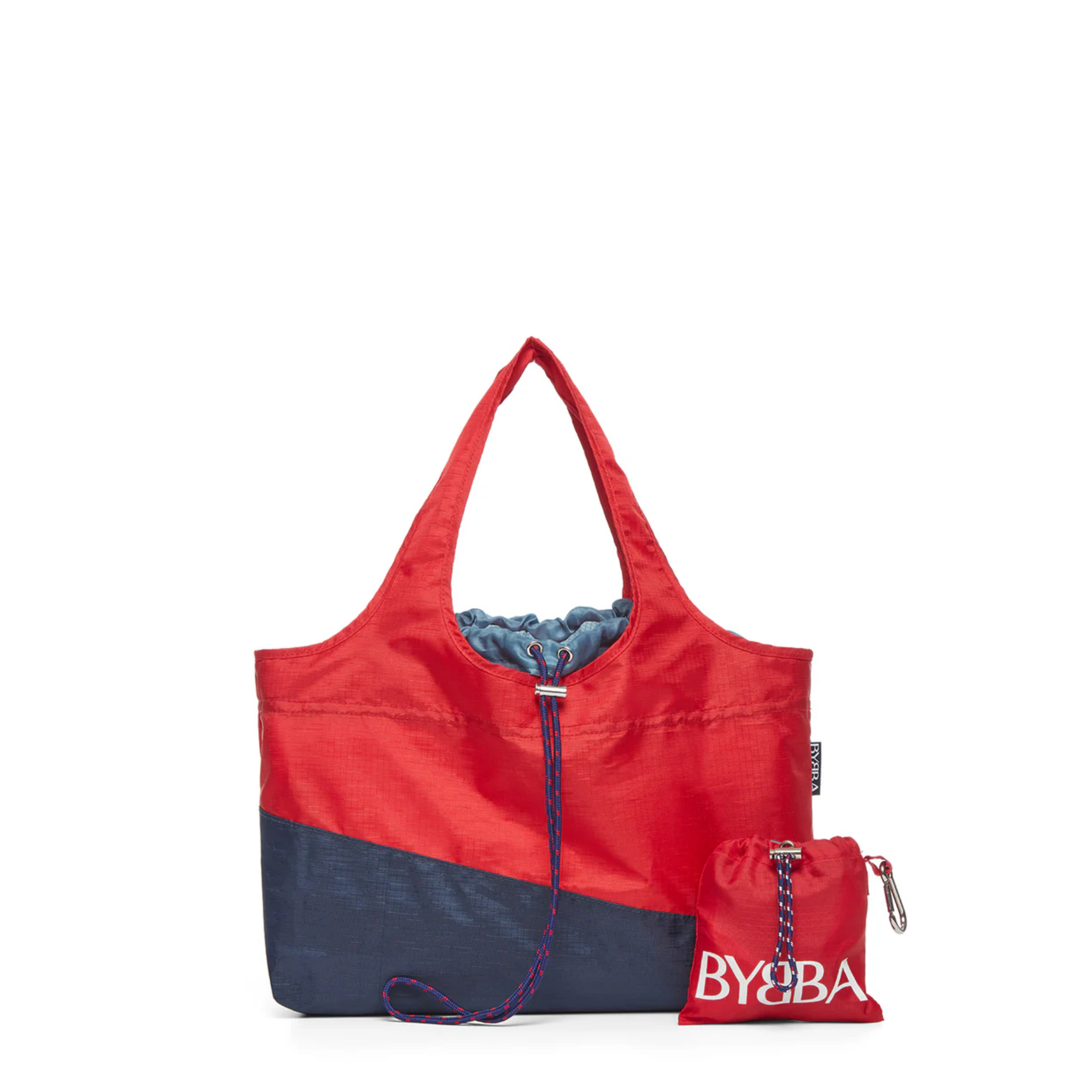 BYBBA The Little Sur Red Flag – Packable Water-Resistant Tote