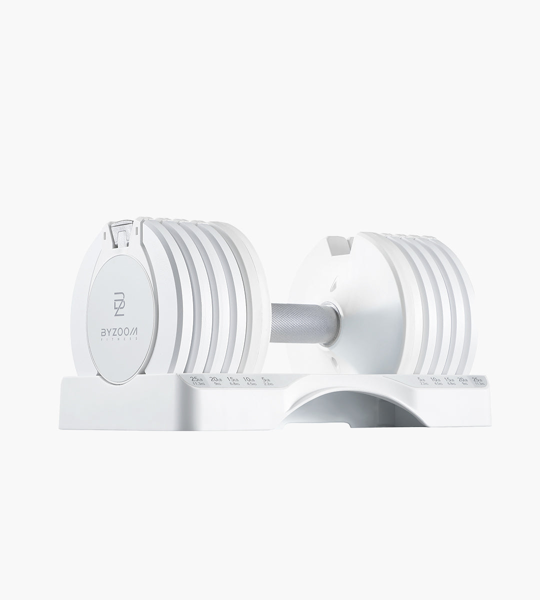 Pure Series 11.3kg (25LB) Adjustable Dumbbell (white