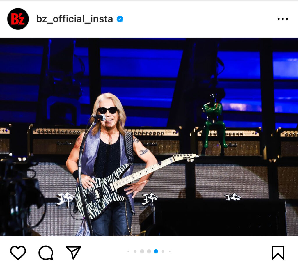 B'z、「JAP THE RIPPER」を22年ぶりに演奏 リバイバルでボール蹴り込む