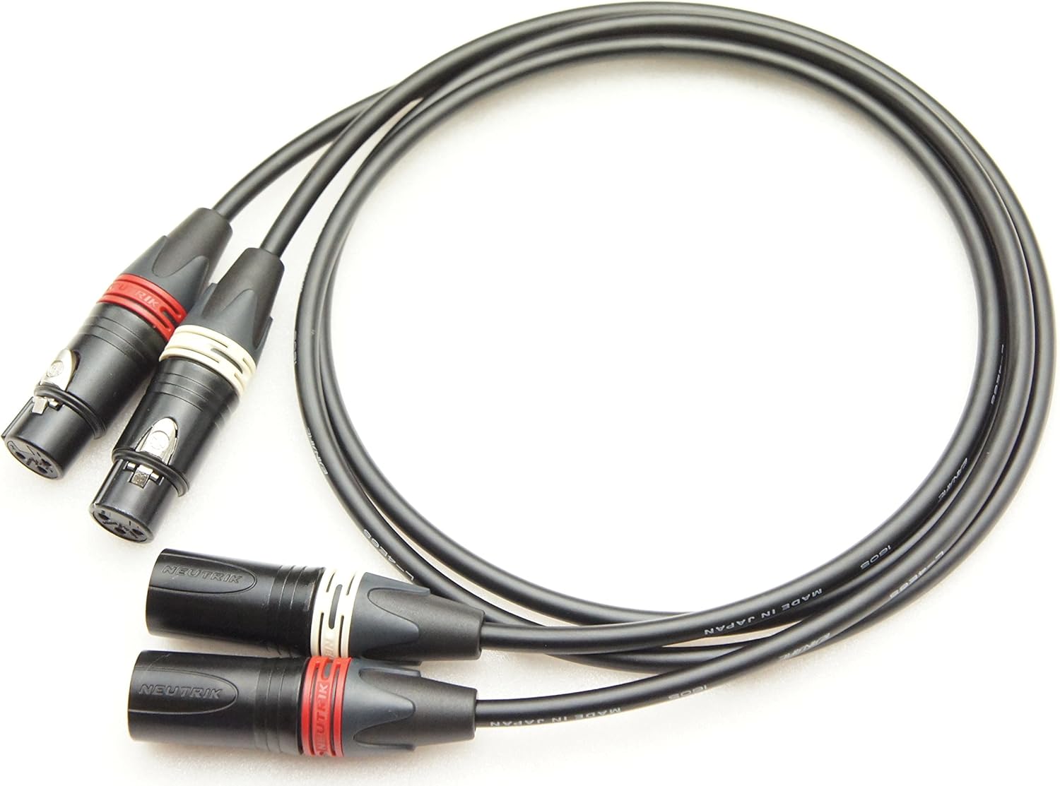 CANARE カナレ L-4E6S 両端L型 XLRマイクケーブル NEUTRIK 金メッキ