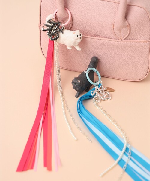 猫リボン チャーム（チャーム）｜mmts（マミタス）のファッション通販