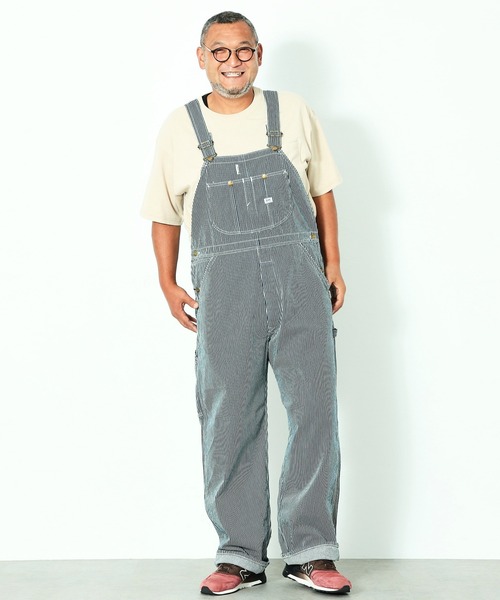 大きいサイズ5Lまで/年間ベストセラー】Lee/リー デニムサロペット