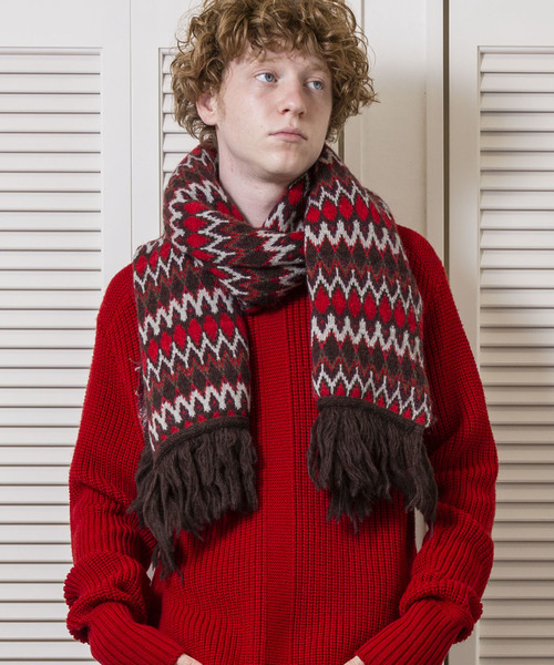 FACTOTUM（ファクトタム）の「【FACTOTUM】フェアアイル柄モヘアニット