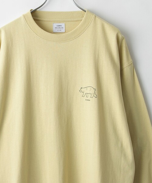 WEB限定】RYO KANEYASU × コーエンベアプリントロングスリーブTシャツ