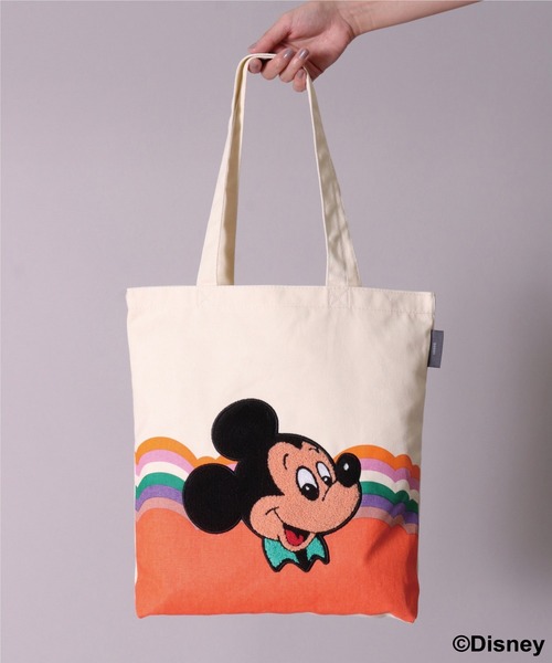 セール】(SK)【Disney】 レトロ キャンバス トートバッグ（トート